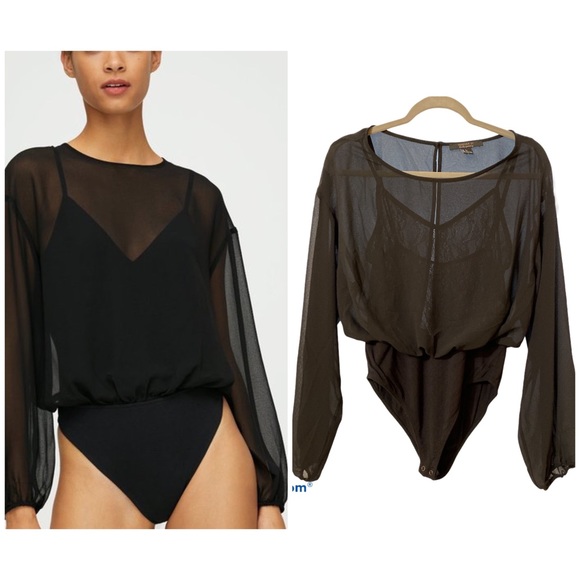 Forever 21 Tops - NWOT:LAST PRICE< forever21 bodysuit L